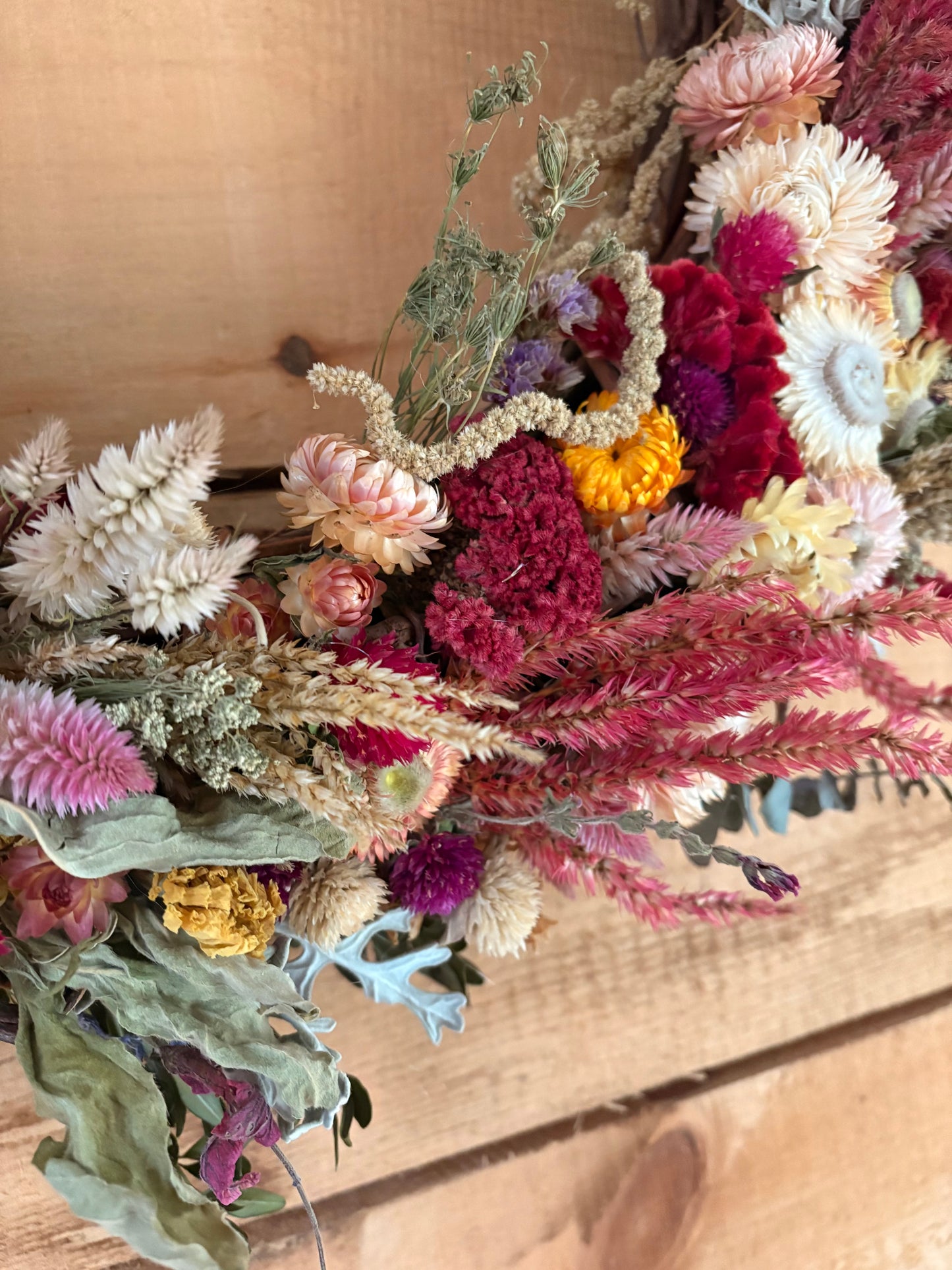 Dried Floral Wreath