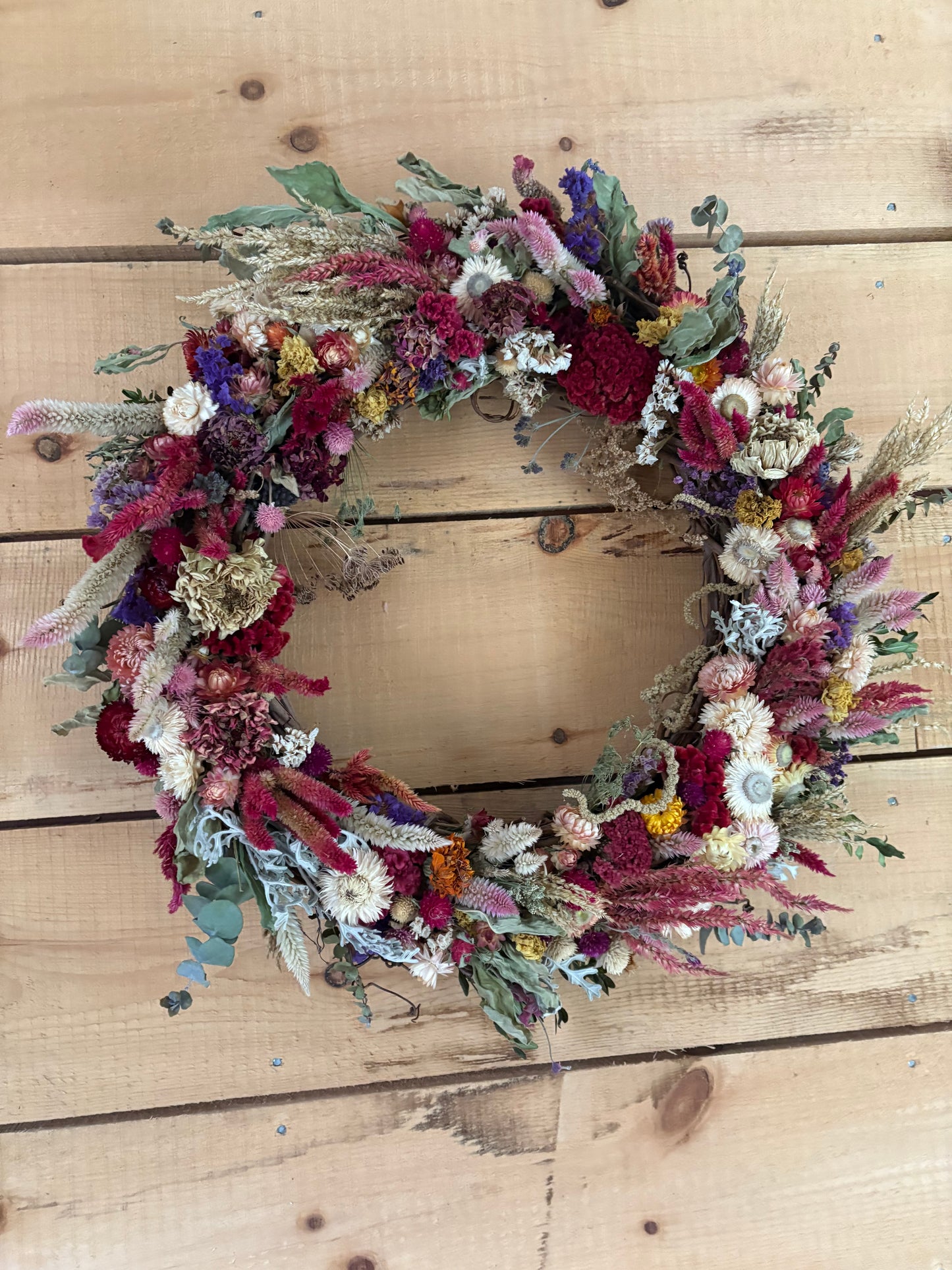 Dried Floral Wreath