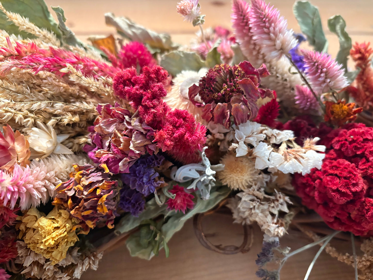 Dried Floral Wreath