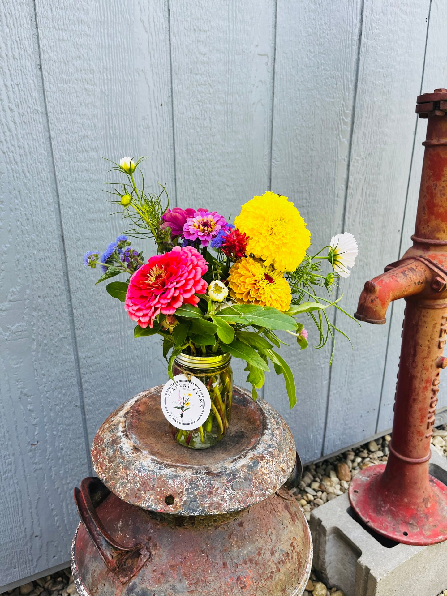 16 Oz. Mason Jar Bouquets
