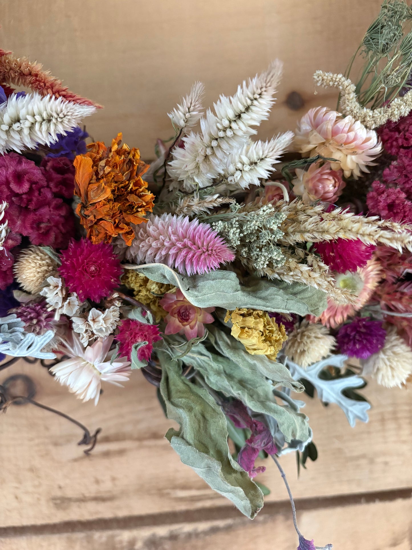 Dried Floral Wreath