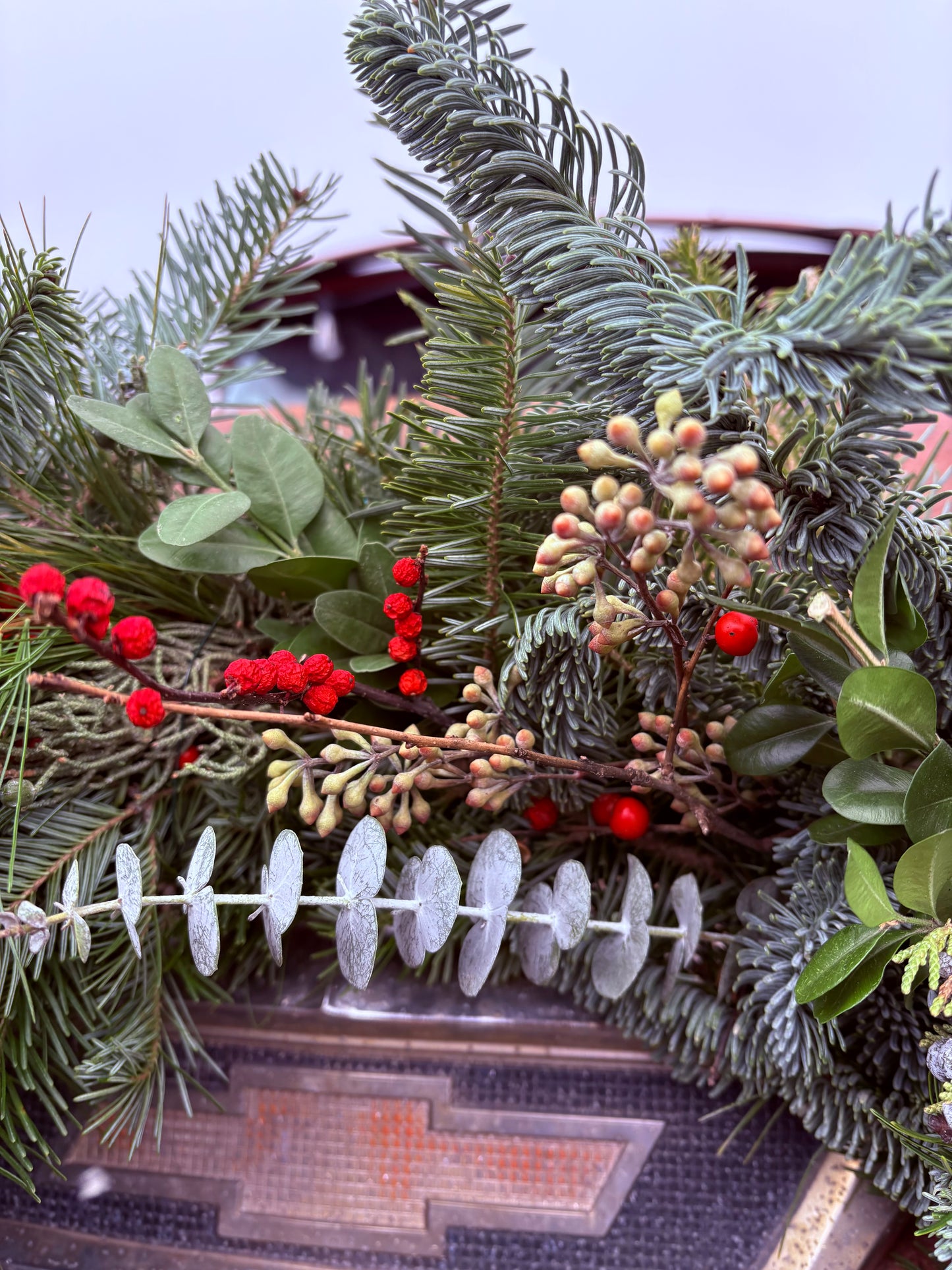 The Winter Farmhouse Wreath