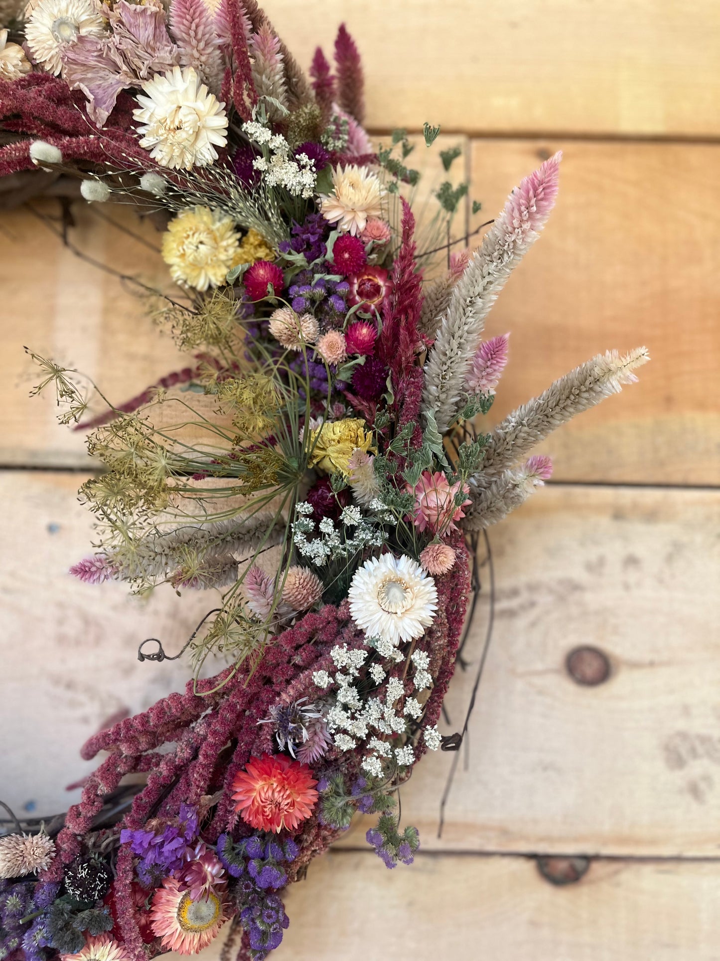 Dried Floral Wreath