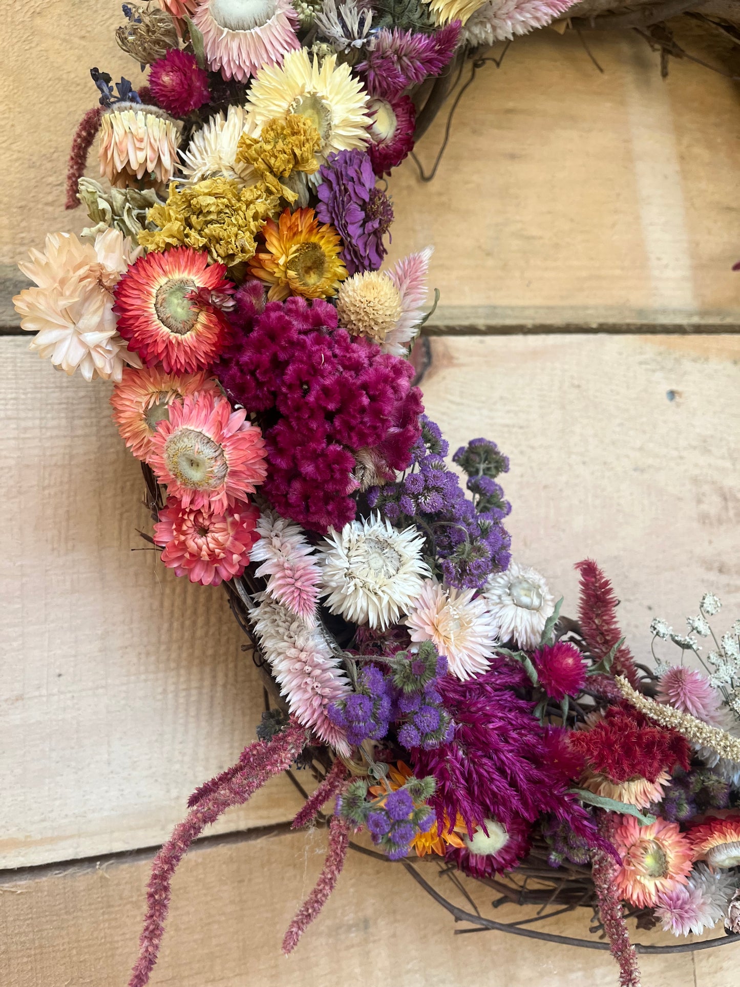 Dried Floral Wreath