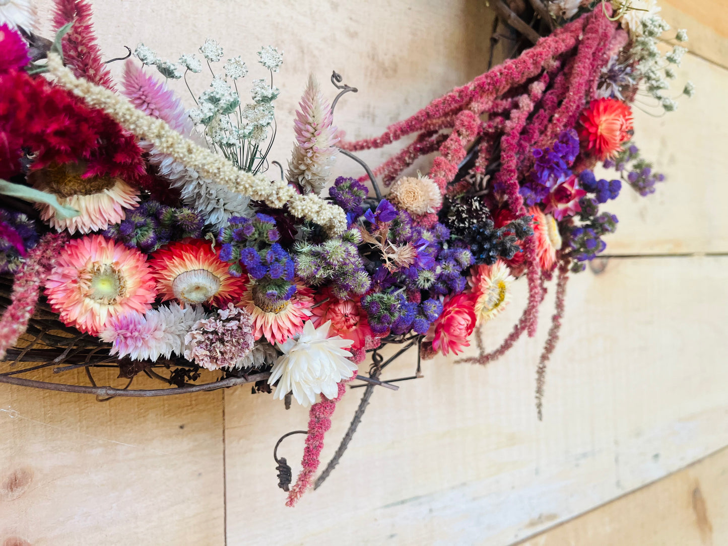 Dried Floral Wreath