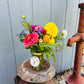16 Oz. Mason Jar Bouquets