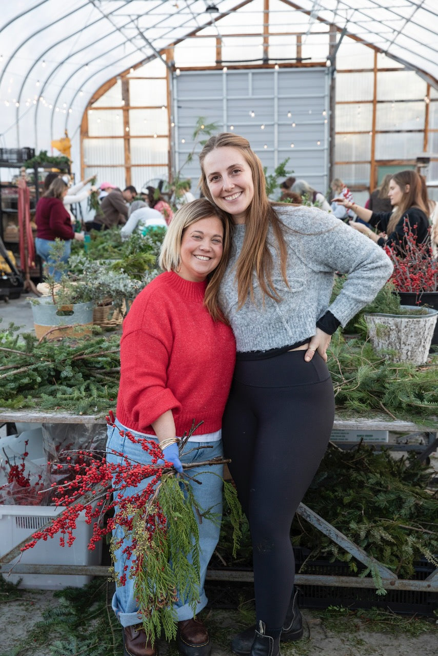 Holiday Wreaths in The Greenhouse November 21st