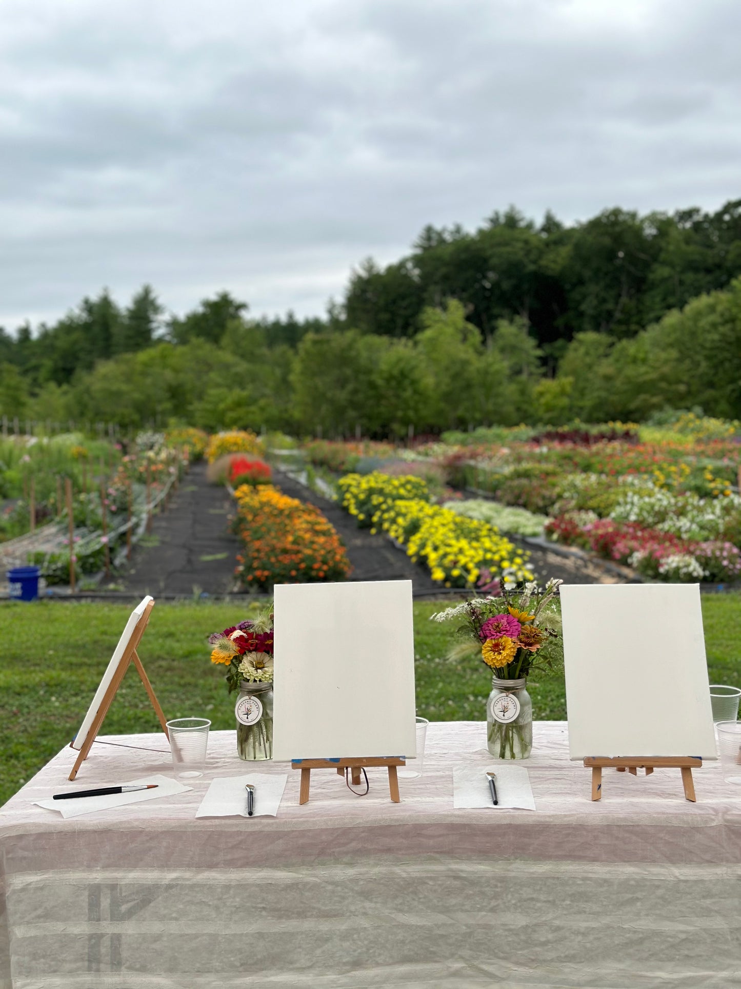 Paint Night on the farm!